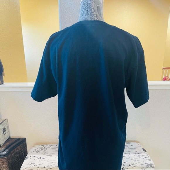 Obey - Dark Blue Shirt “propaganda All Free Speech Money Can Buy” - Picture 2 of 3